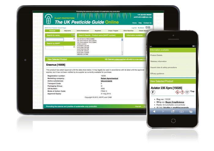 UK Pesticide Guide Online – third update this year
